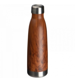 Butelka z motywem drewna TAMPA - 1582