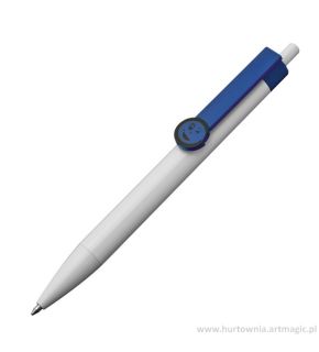 Długopis plastikowy z buźką- 14441mc