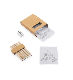 Kredki z kolorowanką SANTI - 08134bc